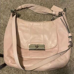 Coach shoulder bag pink